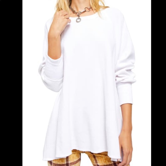 Free People Amelia Oversized Long-sleeve Top - Picture 11 of 11
